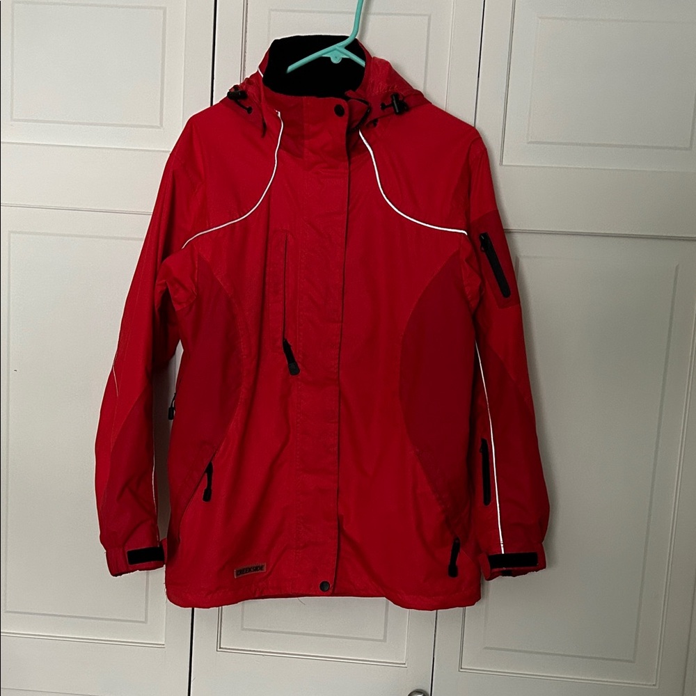 Vibrant Red Viking Creekside Waterproof Small Women's Jacket
